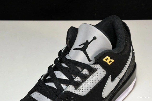 Retro  Jordan Black 3 Cement Gold CK4348-007 Tinker 1101